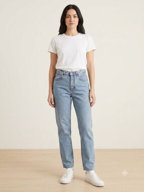 Vintage Pepe Jeans London High-Waisted Straight Leg Denim